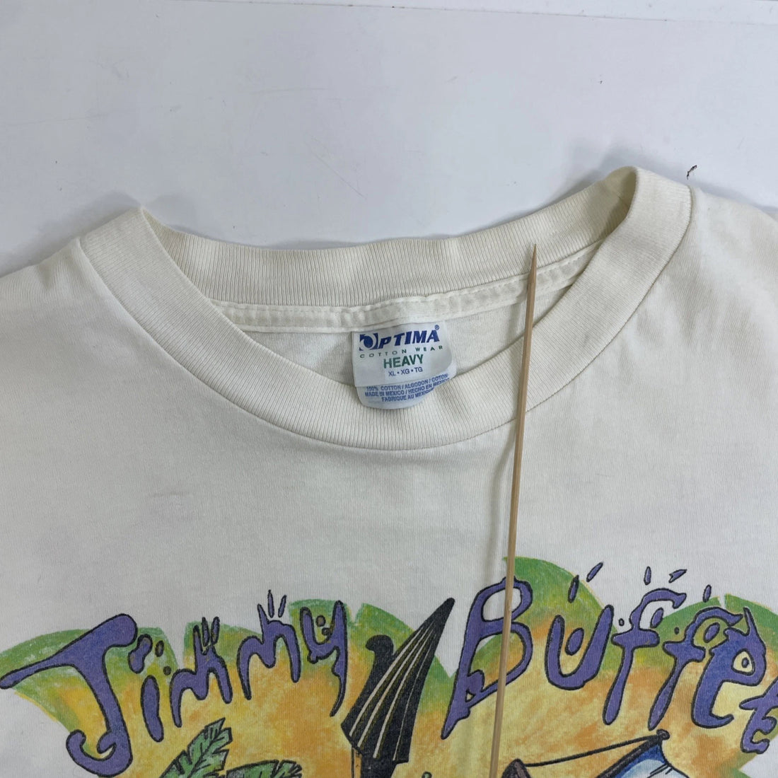 Vintage Jimmy Buffett Carnival Tour 1998 T-Shirt Size XL 90s