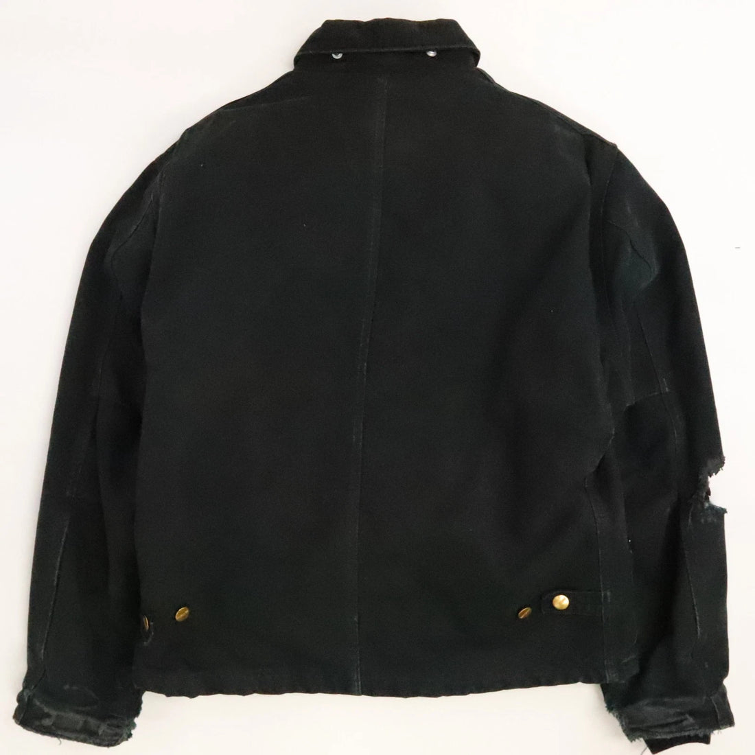Carhartt Canvas Work Jacket Size Medium J002 BLK