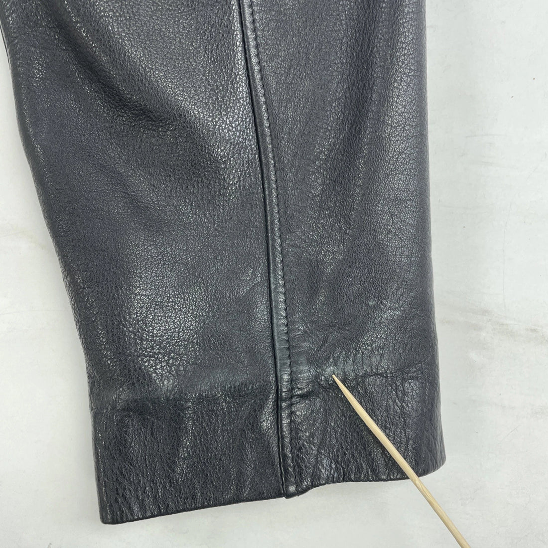 Danier Leather Coat Jacket Size Large Black