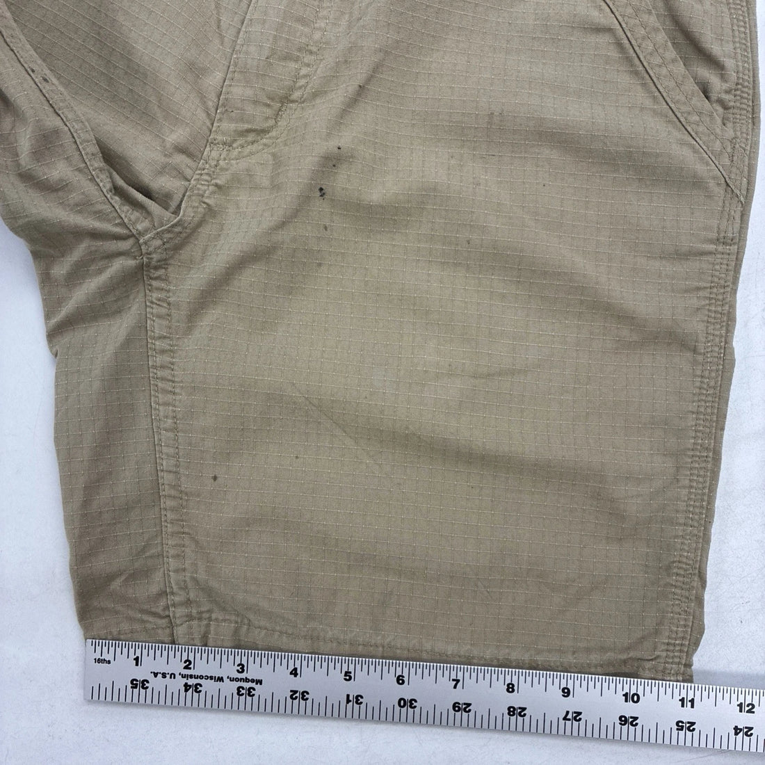 Carhartt Ripstop Cargo Work Shorts Size 32 Brown