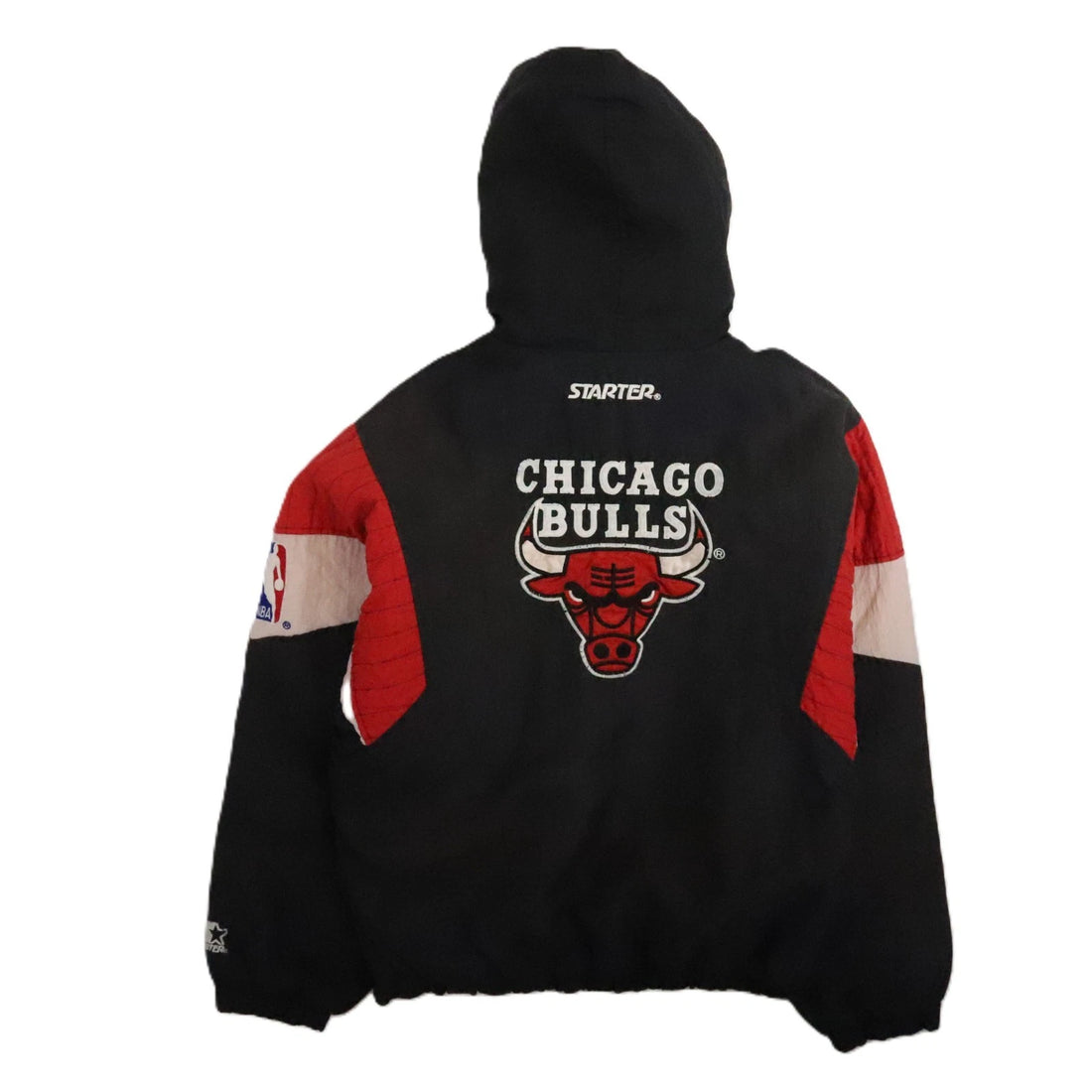 Vintage Chicago Bulls Starter Puffer Jacket Size Medium NBA