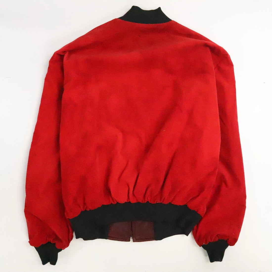 Vintage Maxim Las Vegas Satin Bomber Jacket Size 2XL Reversible