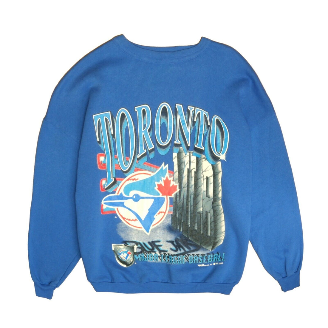 Vintage Toronto Blue Jays Sweatshirt Crewneck Size Medium 1993 90s MLB