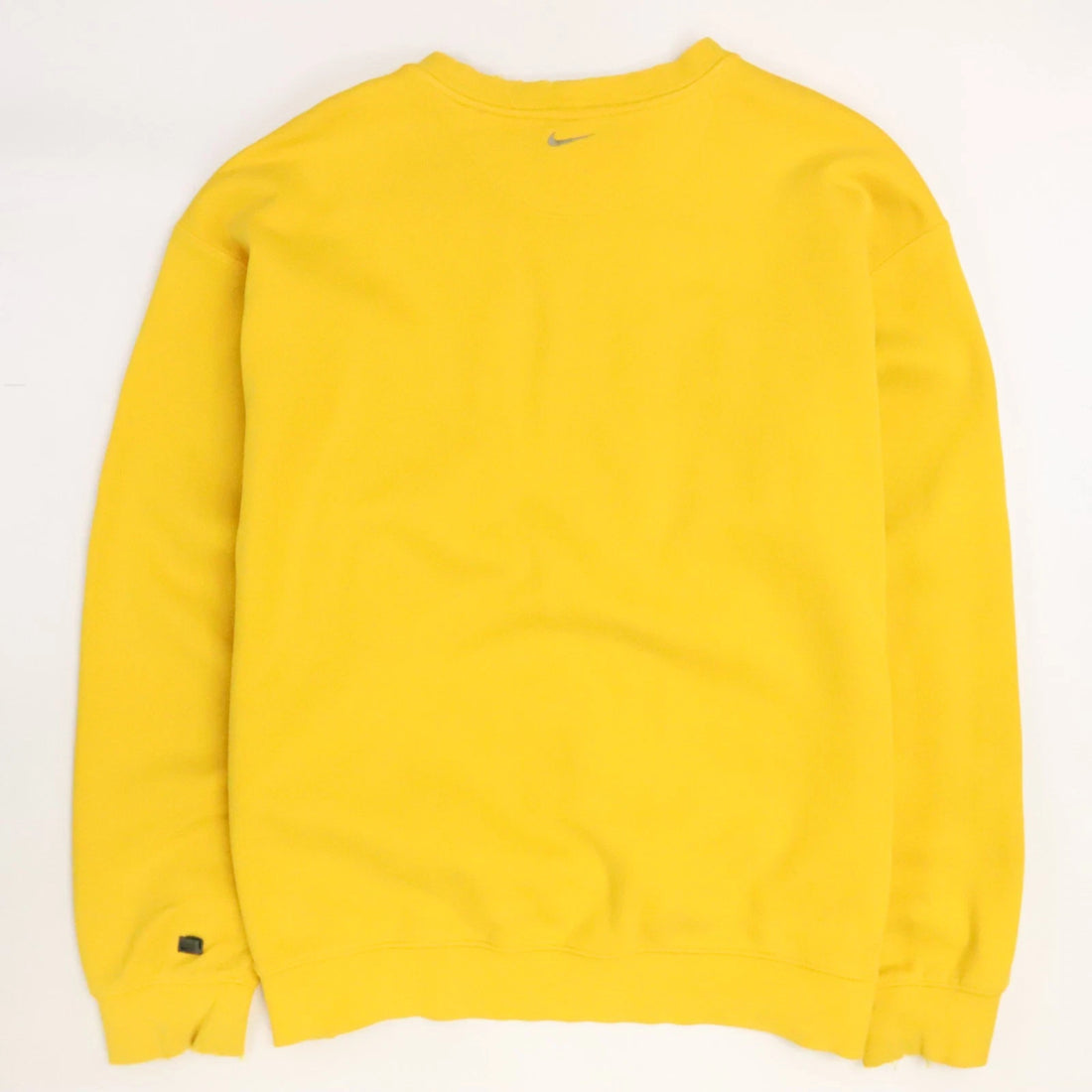 Vintage Nike Spell Out Crewneck Sweatshirt Size XL Yellow