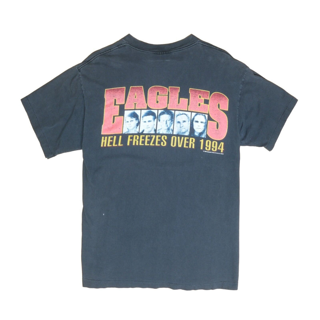 Vintage Eagles Hell Freezes Over Tour Giant T-Shirt Size XL Band Tee 1994 90s