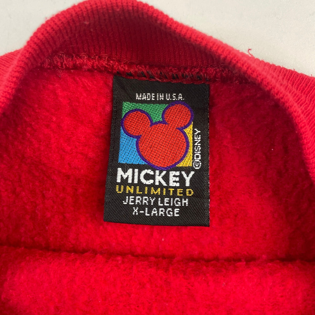 Vintage Mickey Mouse Disney Crewneck Sweatshirt Size XL 90s