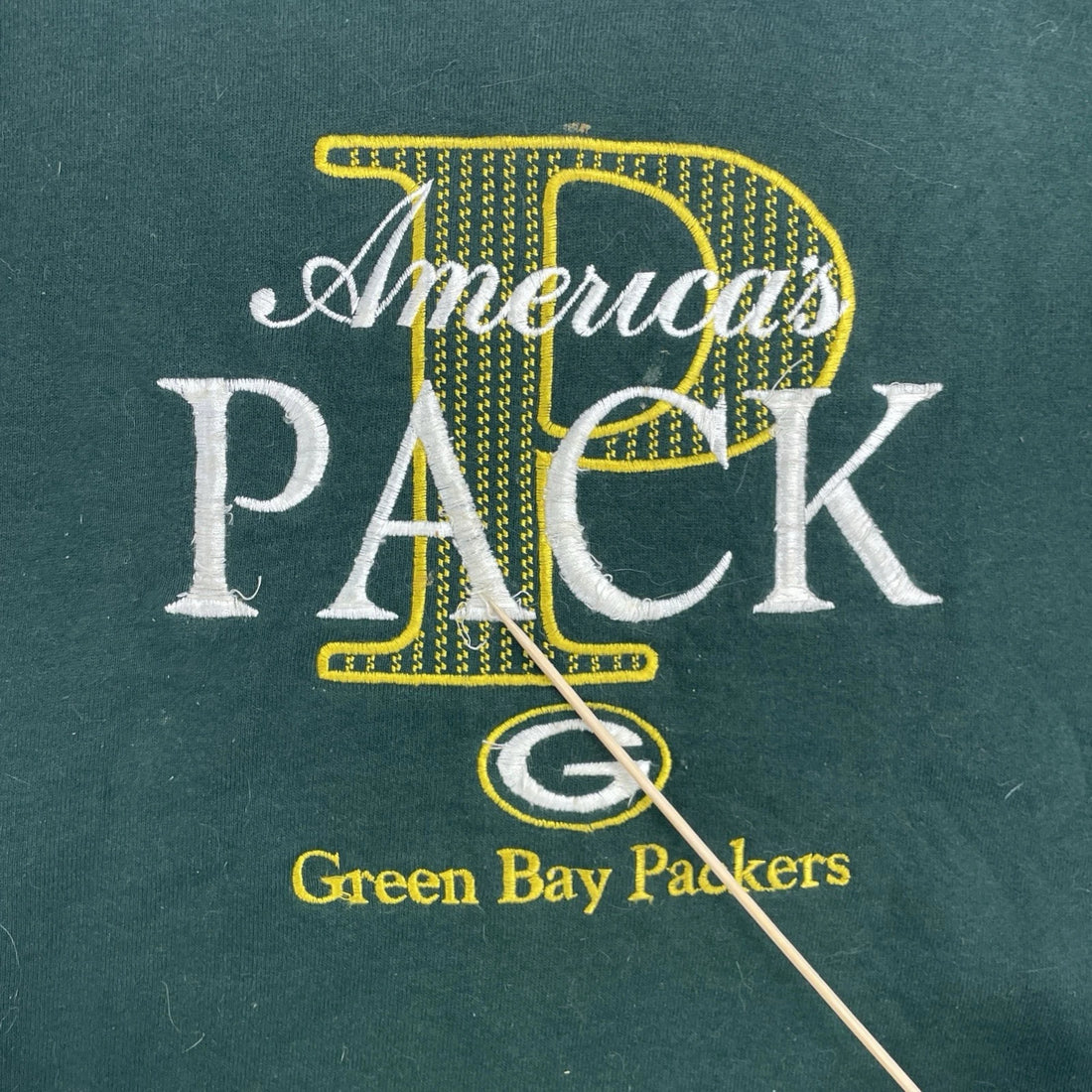 Vintage Green Bay Packers Sweatshirt Crewneck Size Medium 90s NFL