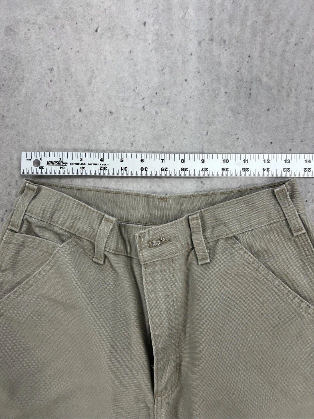 Carhartt Canvas Carpenter Work Pants Size 30 X 30