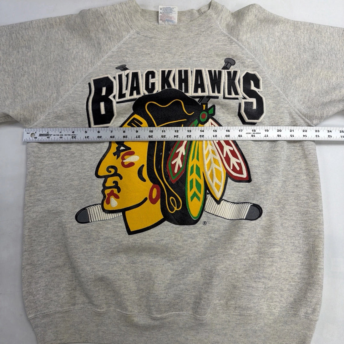 Vintage Chicago Blackhawks Sweatshirt Crewneck Size XL 90s NHL