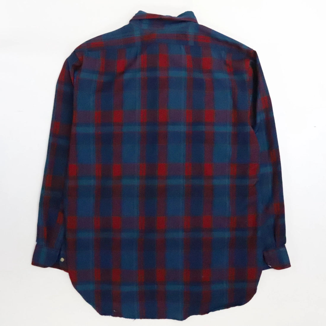 Vintage Pendleton Button Up Shirt Size Large Long Plaid