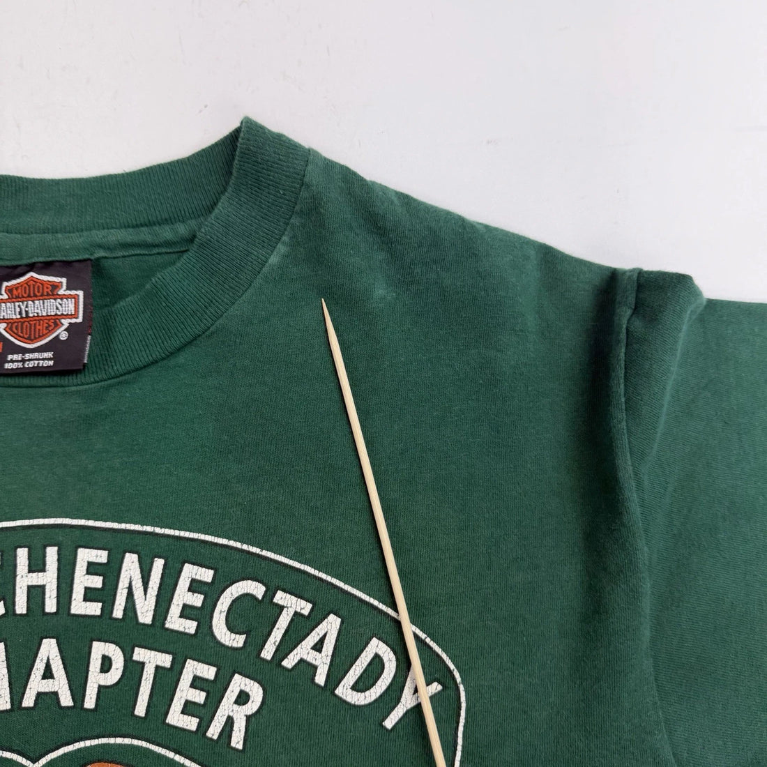 Vintage Harley Davidson Owners Group T-Shirt Size Medium Green