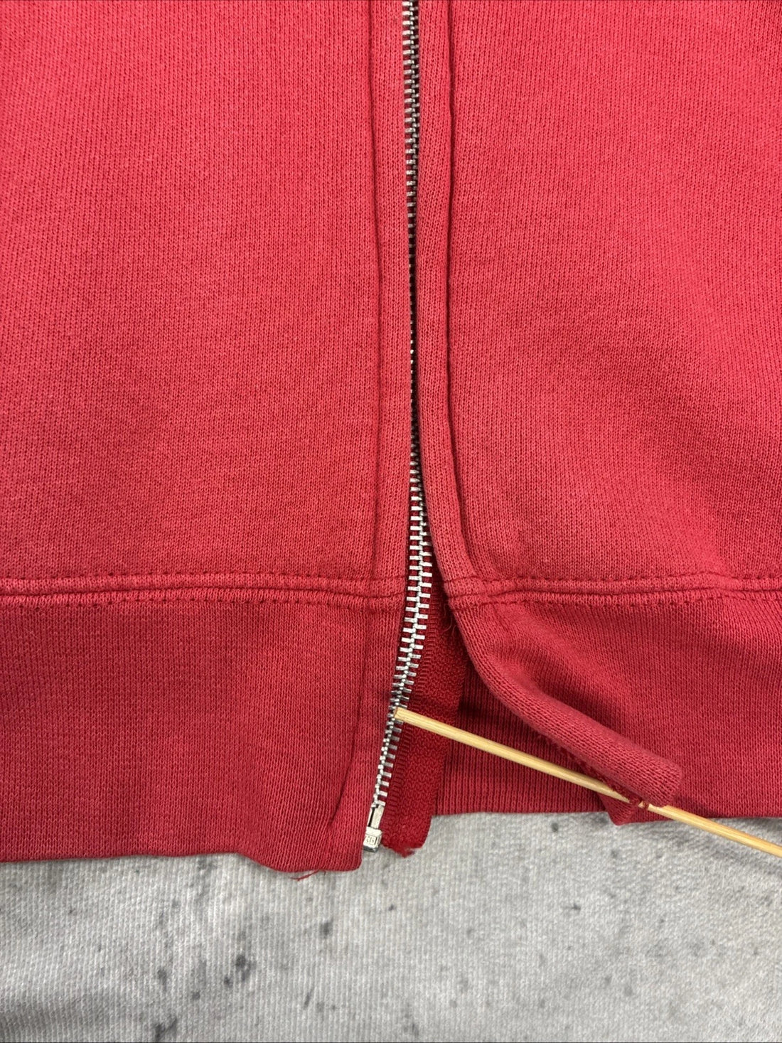 Nike Air Full Zip Sweatshirt Hoodie Size Large Tall Vintage