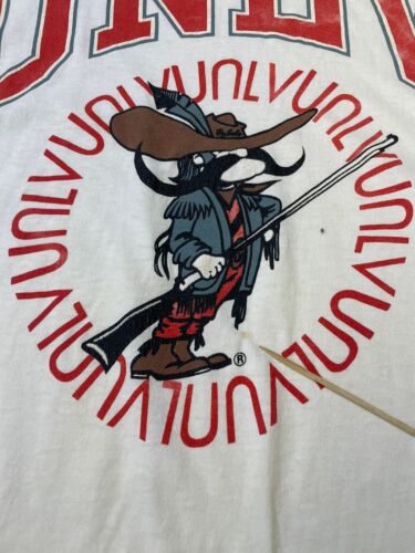 Vintage UNLV Runnin Rebels Russell Athletic T-Shirt Size XL 90s NCAA