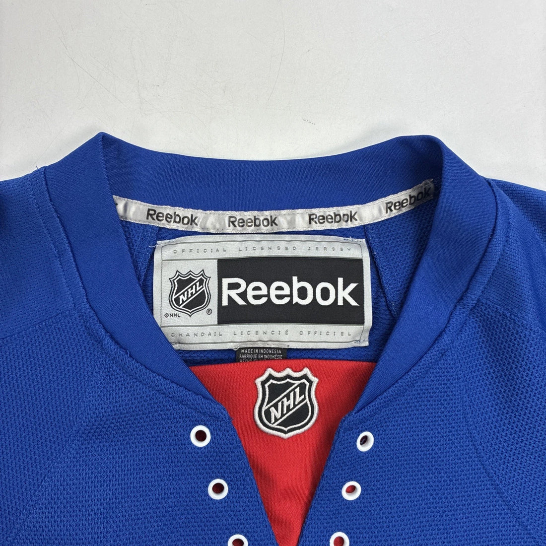 New York Rangers Henrik Lundqvist Reebok Jersey Size Large NHL