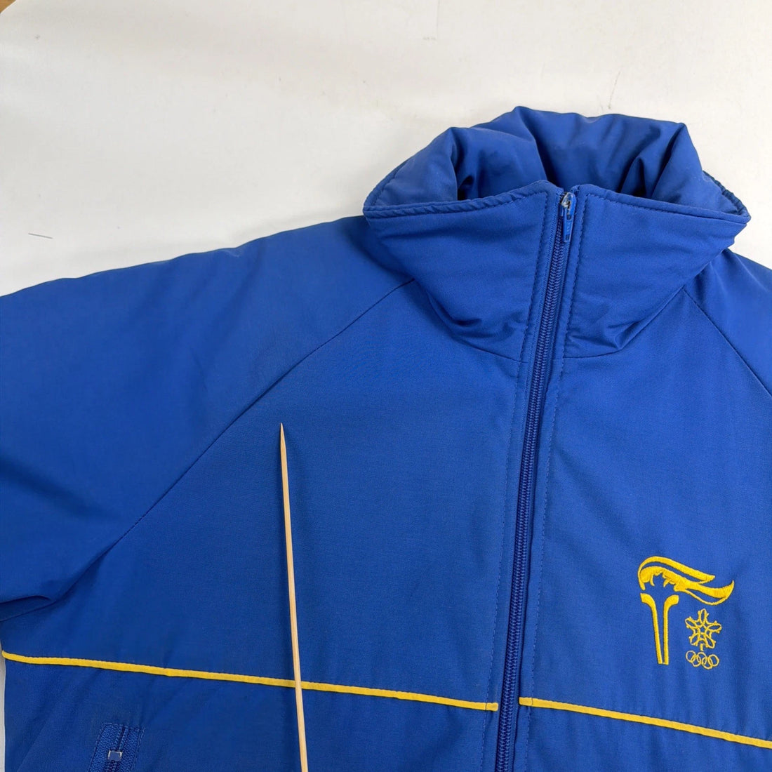 Vintage Calgary 1988 Winter Olympics Bomber Jacket Size XS 80s