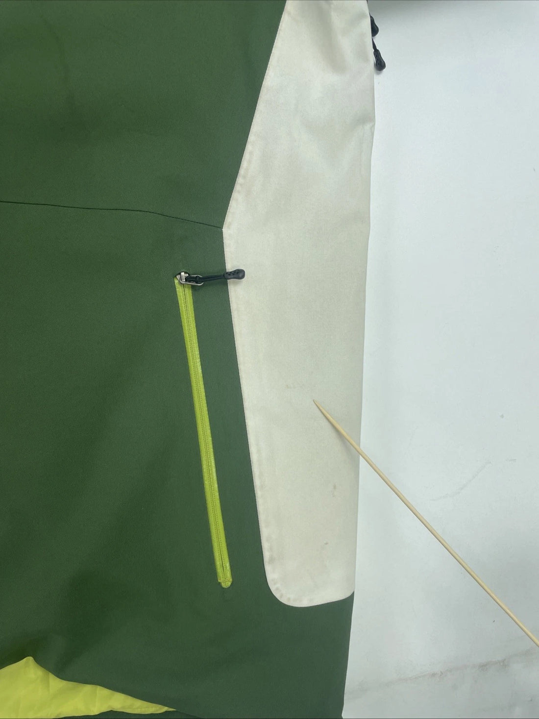 Patagonia Powder Bowl Jacket Size Large Green Insulated