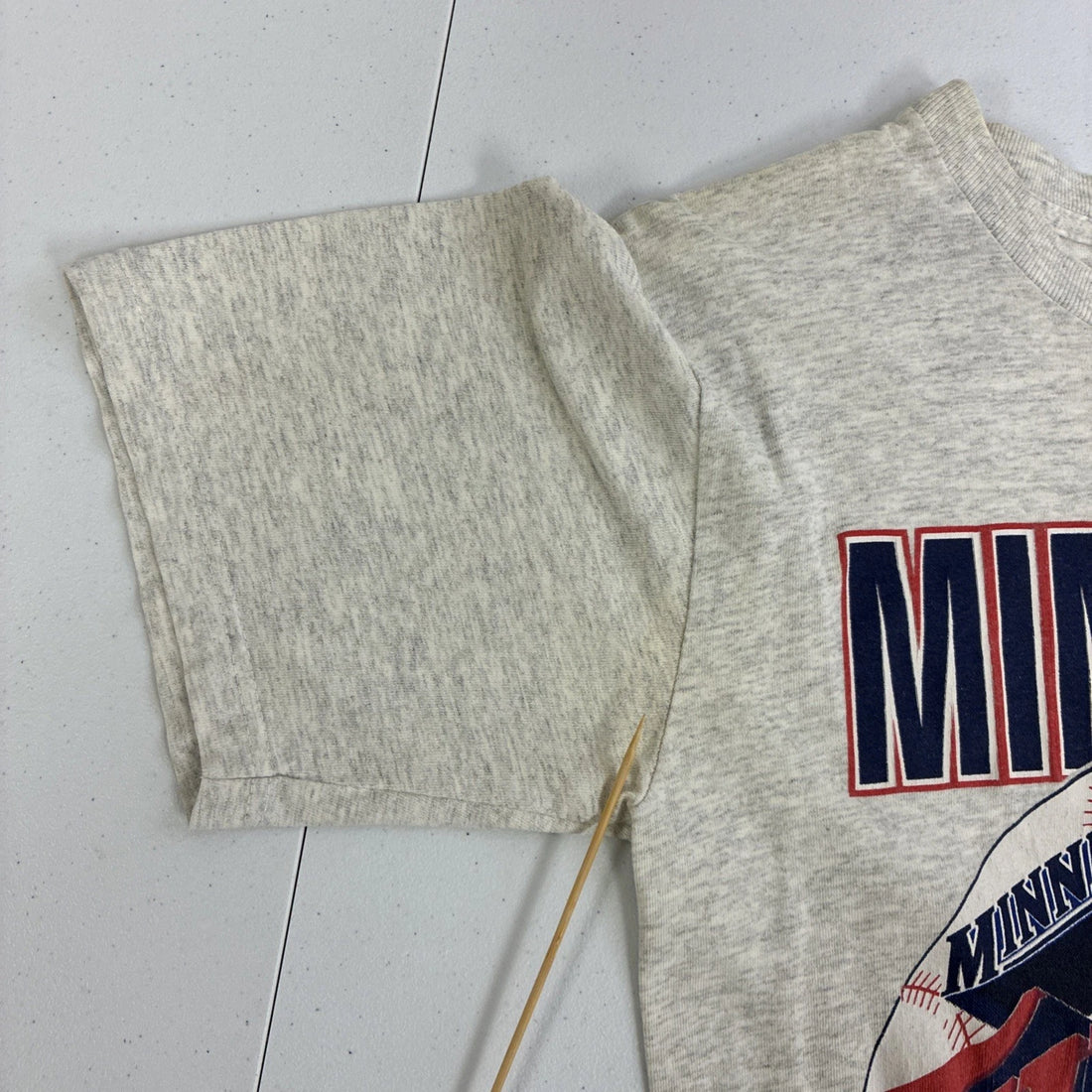 Vintage Minnesota Twins Breakthrough Nutmeg T-Shirt Size Medium 90s MLB