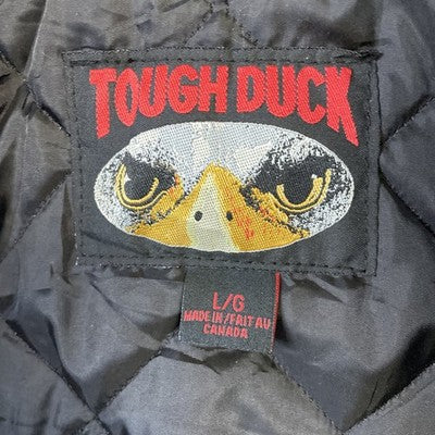 Tough Duck Canvas Work Jacket Size Large Brown NWT