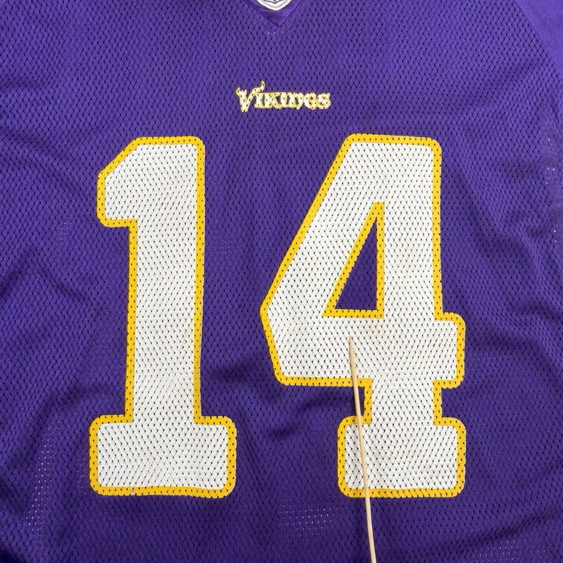 Vintage Minnesota Vikings Brad Johnson Reebok Jersey Size XL NFL