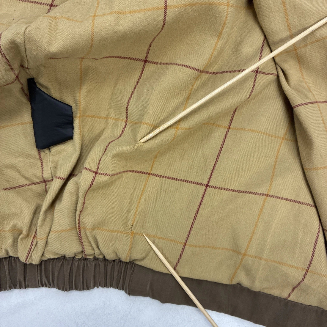 Vintage Nautica Harrington Bomber Jacket Size XL Brown