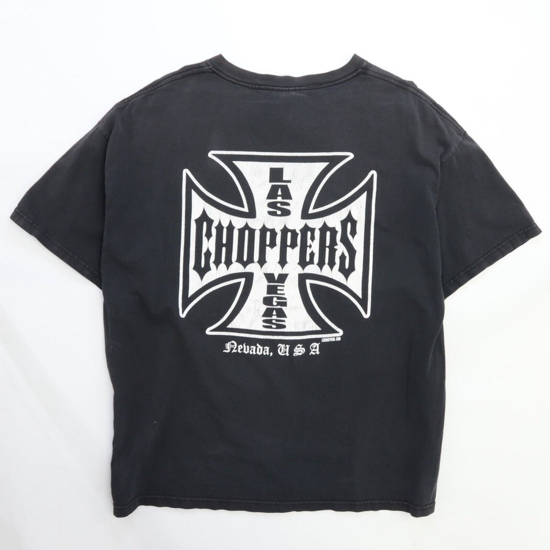 Vintage Las Vegas West Coast Choppers T-Shirt Size XL Biker