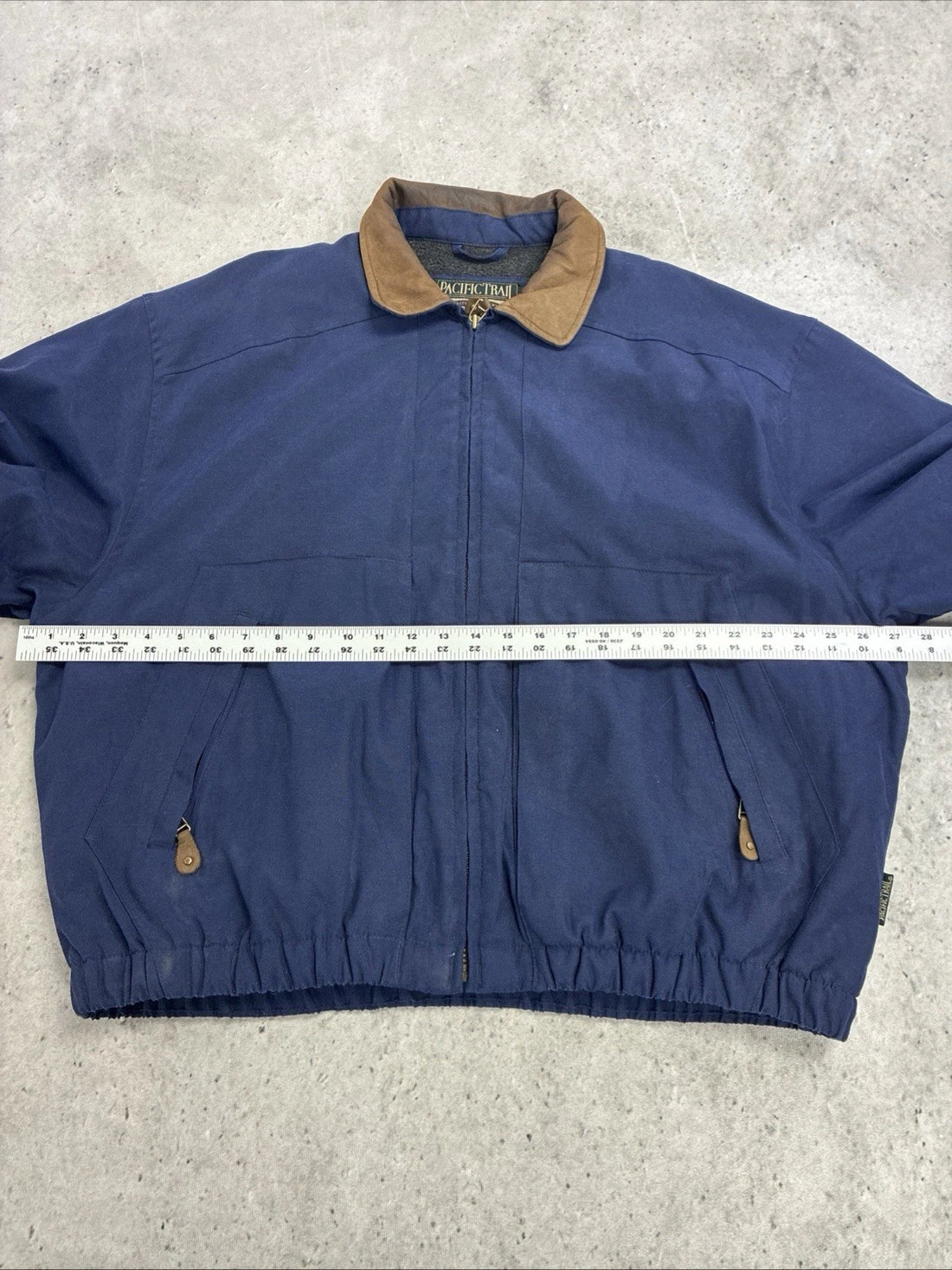 Vintage Pacific Trail Bomber Jacket Size Large