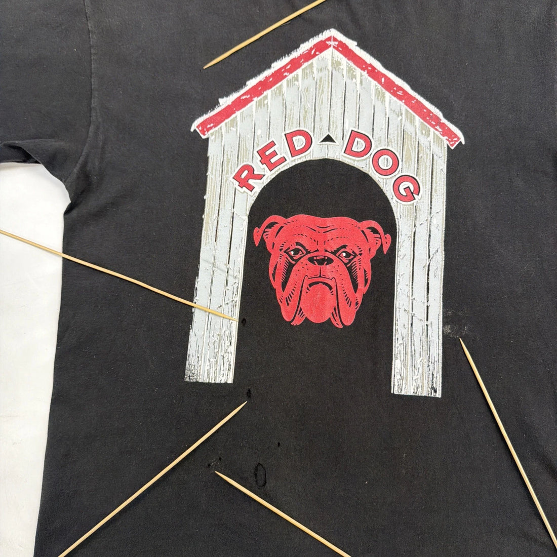 Vintage Red Dog T-Shirt Size XL 90s