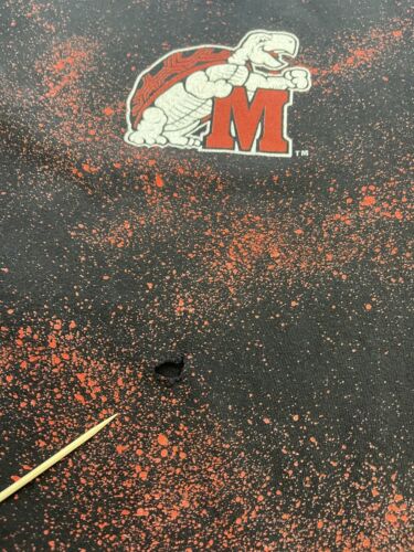 Vintage Maryland Terrapins All Over Print T-Shirt Size XL 90s NCAA