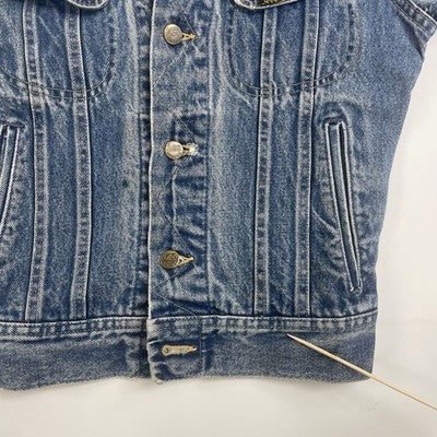 Vintage Lee Denim Jacket Size 34R PATD-153438