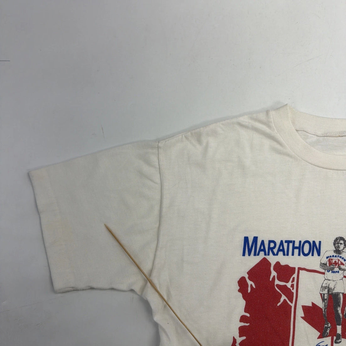 Vintage Terry Fox Marathon Of Hope 10th Anniversary T-Shirt Size Medium 90s