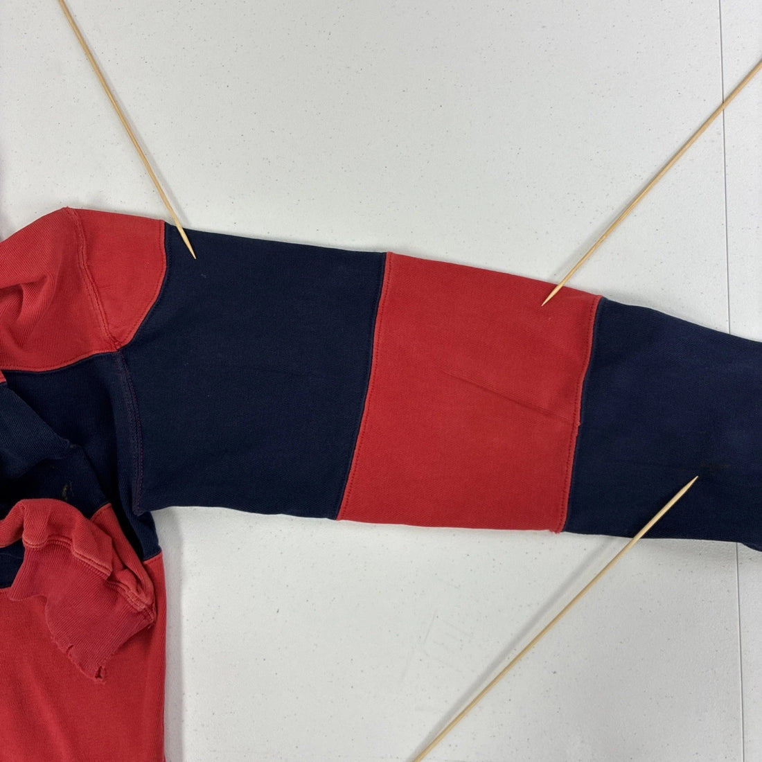 Vintage Polo Ralph Lauren Rugby Shirt Size XL Striped Long Sleeve