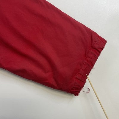 Vintage Polo Ralph Lauren Bomber Jacket Size Medium Red Down Insulated