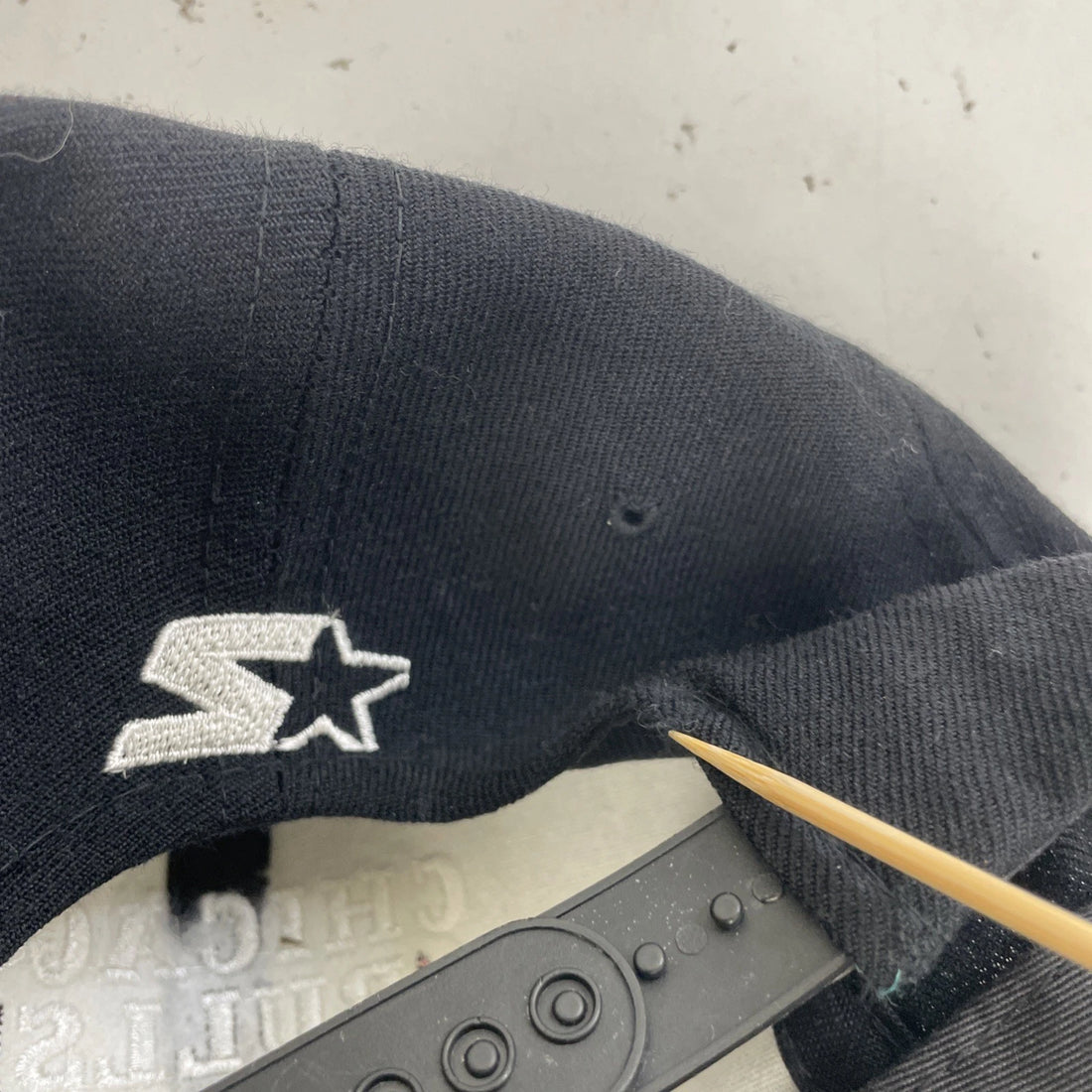 Vintage Chicago Bulls Wool Starter Snapback Hat Cap OSFA 90s NBA