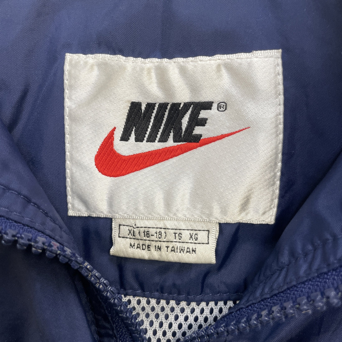 Vintage Nike Windbreaker Light Jacket Size XL Blue 90s