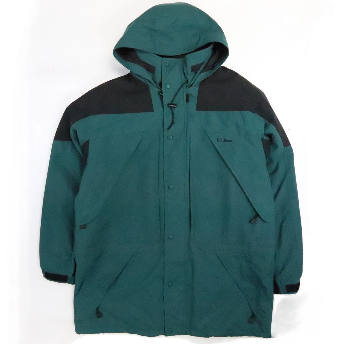 Vintage L.L. Bean Coat Jacket Size XL Tall Green