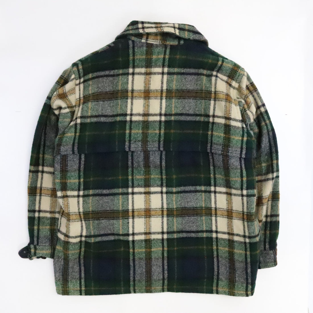 Vintage Johnson Woolen Mills Wool Jacket Size 50 Plaid