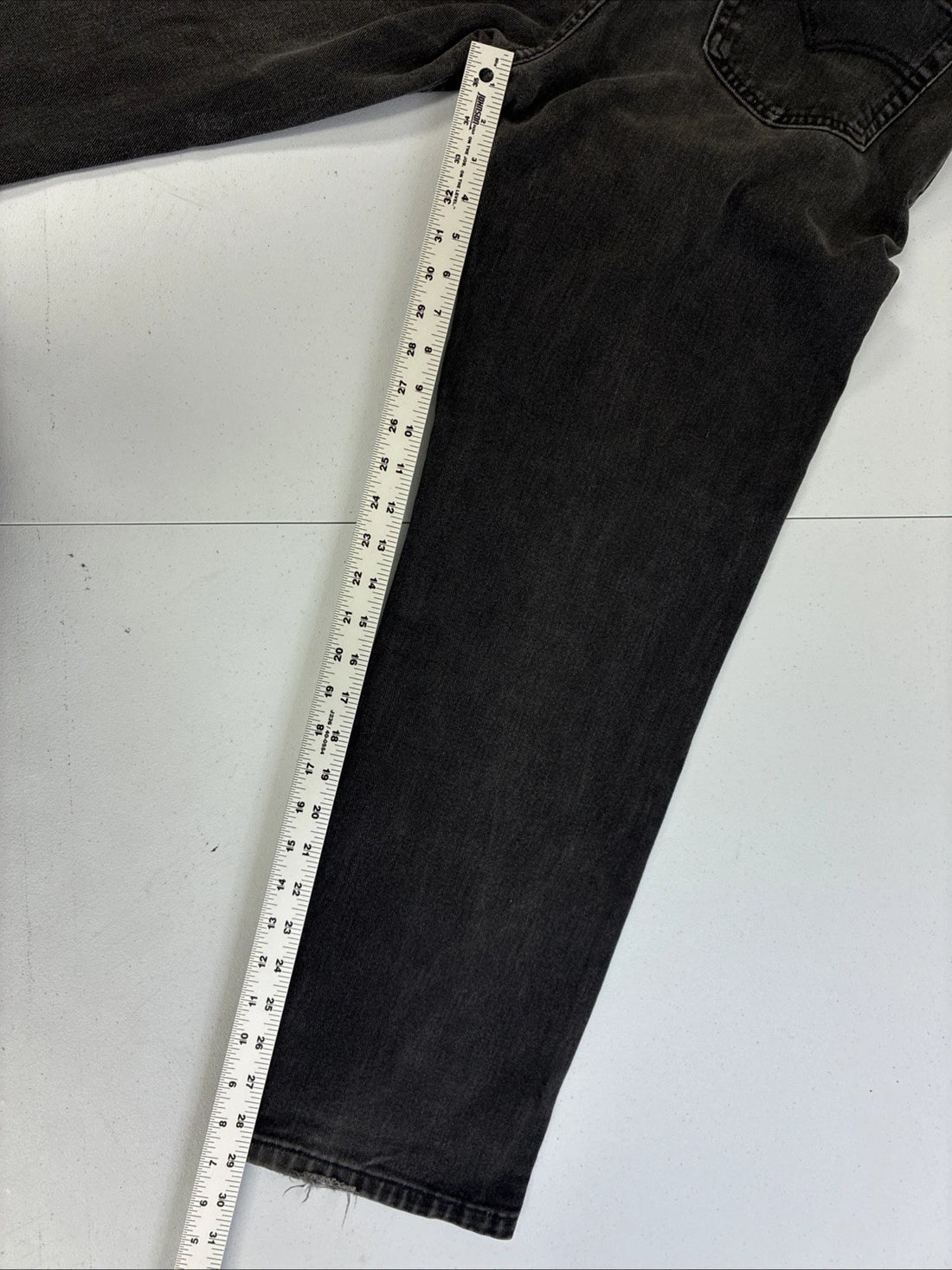 Vintage Levi's 516 Denim Jeans Pants Size 36 X 30 50516 0260 Black