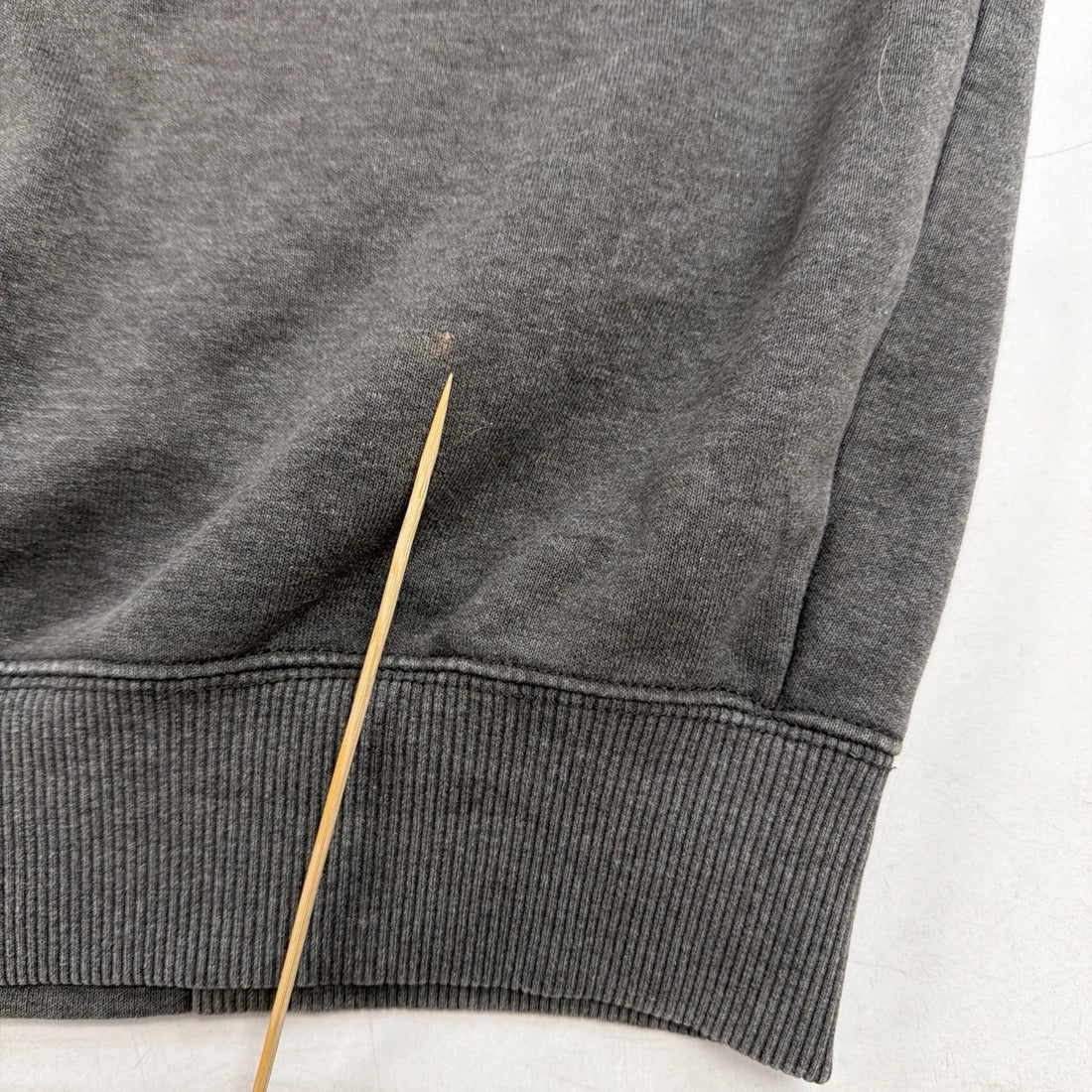 Carhartt Full Zip Sweatshirt Hoodie Size Large Charcoal Gray