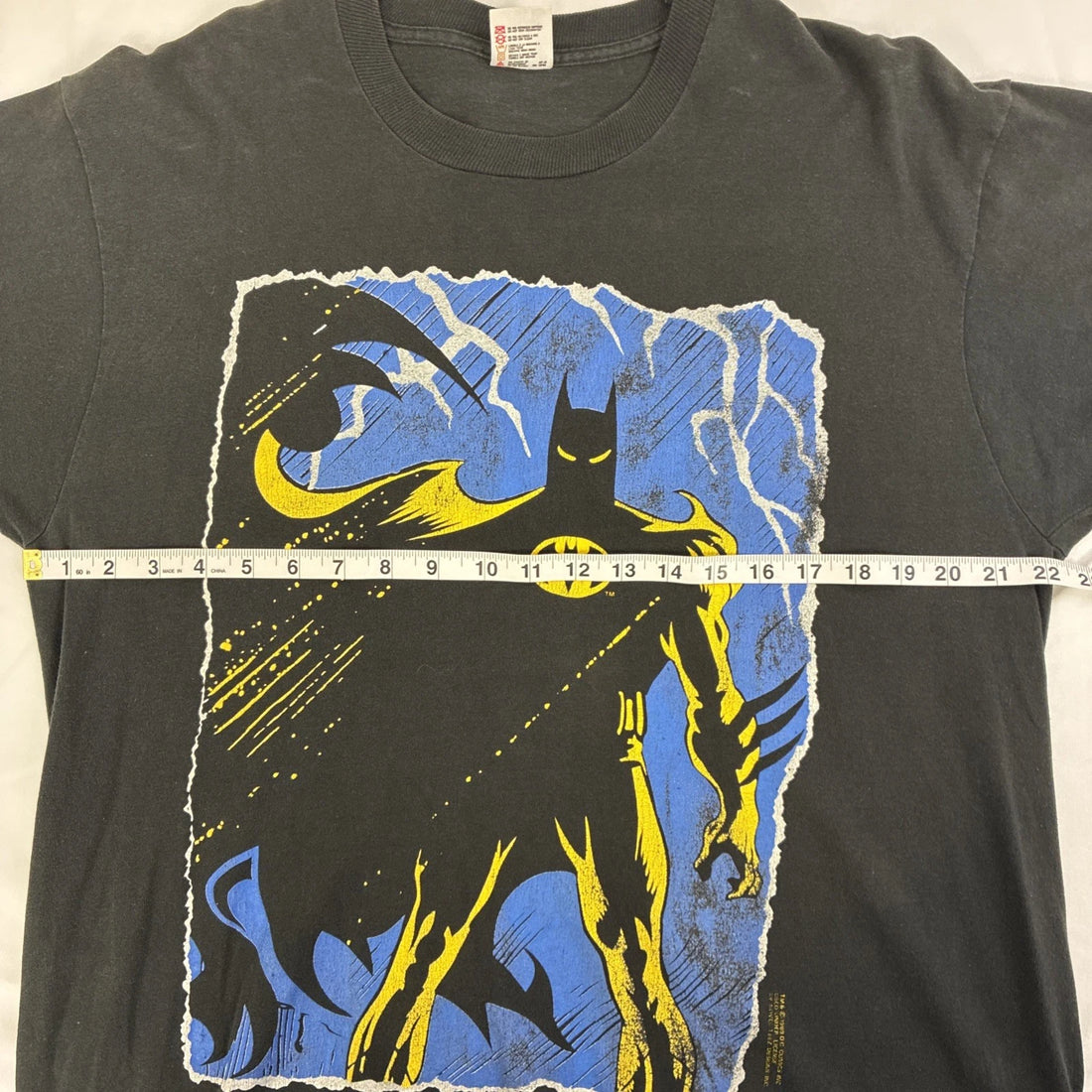 Vintage Batman DC Comics T-Shirt Size XL 1989 80s