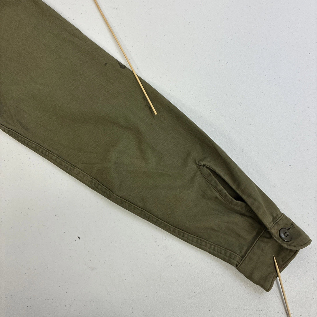 Vintage Sateen OG 107 U.S. Air Force Shirt Size 15 1/2 X 35