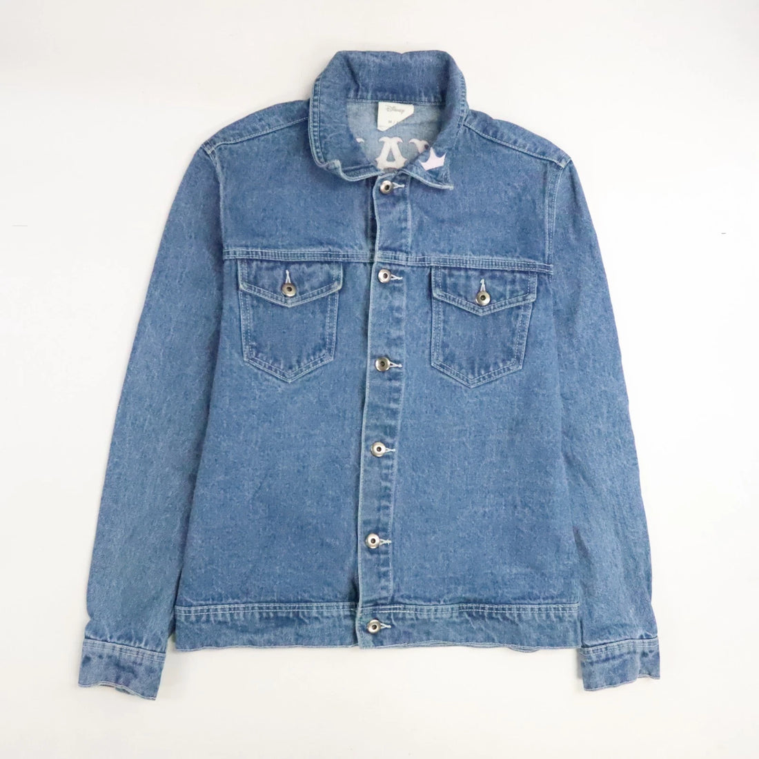 Disney Princess Royalty Denim Jacket Womens Size Medium
