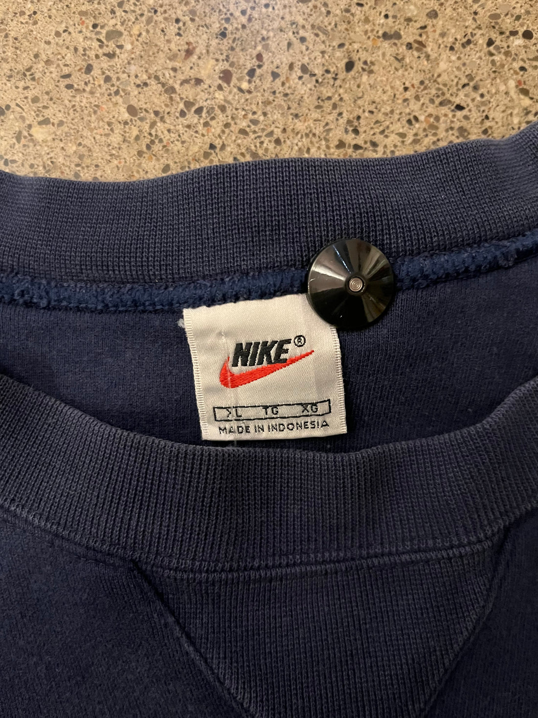 Vintage Nike Dark Blue Crewneck