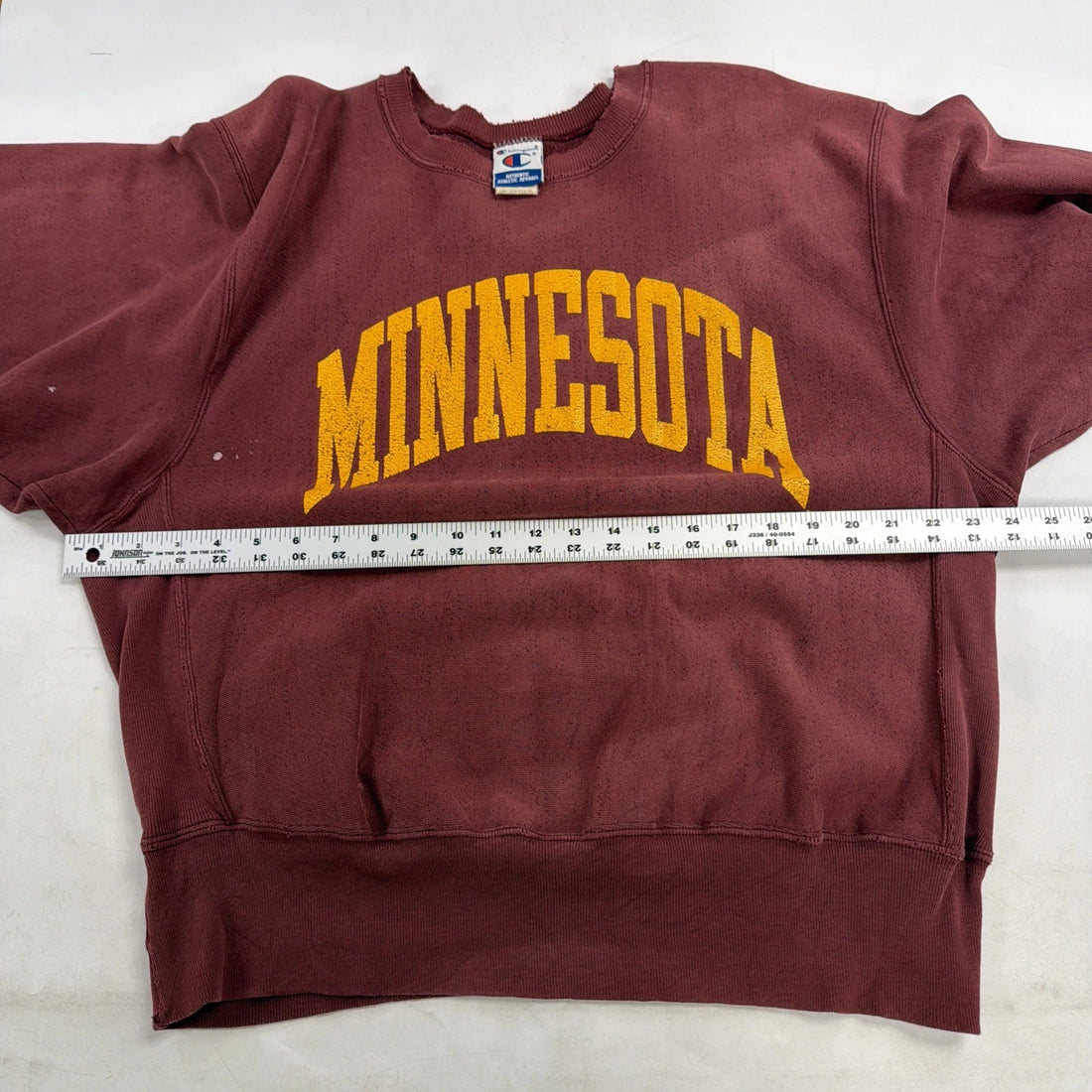 Vintage Minnesota Golden Gophers Champion Crewneck Sweatshirt Large 90s NCAA