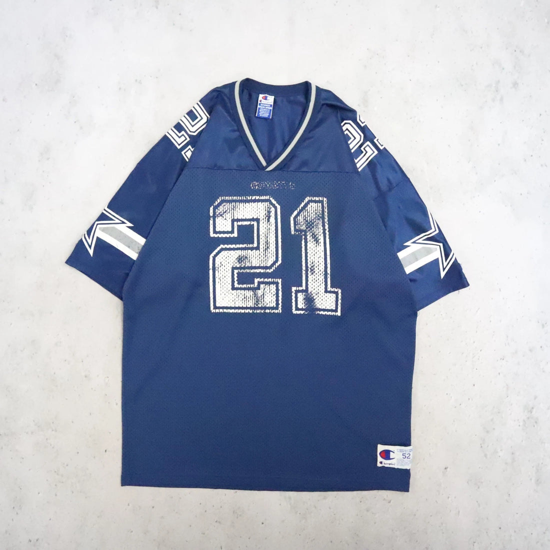 Vintage Dallas Cowboys Deion Sanders Champion Jersey Size 52 NFL