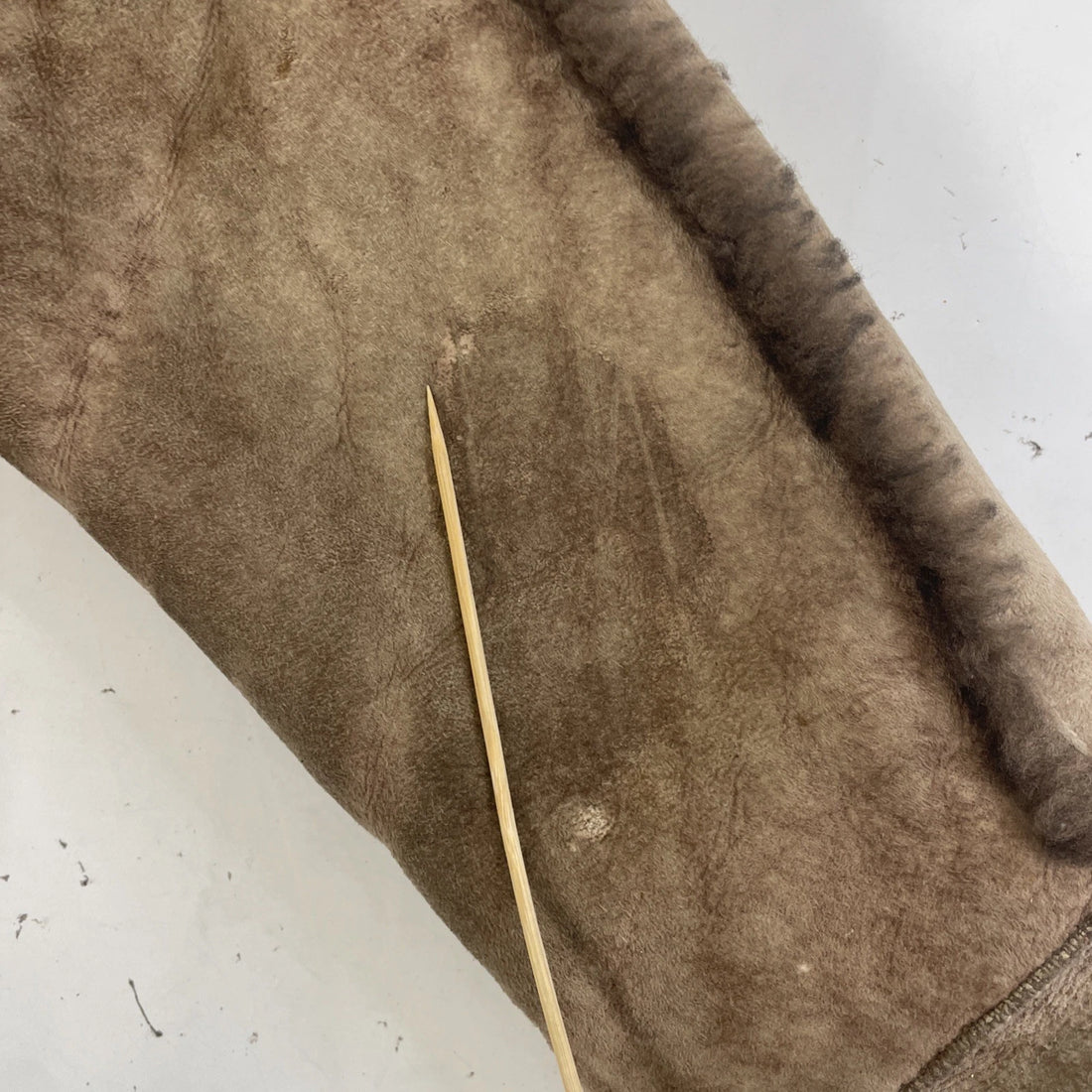 Ardney Suede Lamb Shearling Jacket Size 40