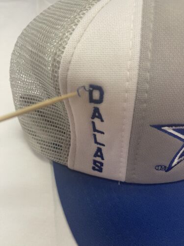 Vintage Dallas Cowboys Mesh Trucker Snapback Hat OSFA 90s NFL