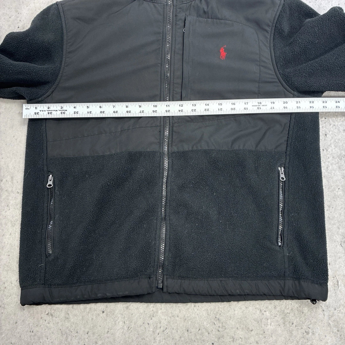 Vintage Polo Ralph Lauren Fleece Jacket Size Medium
