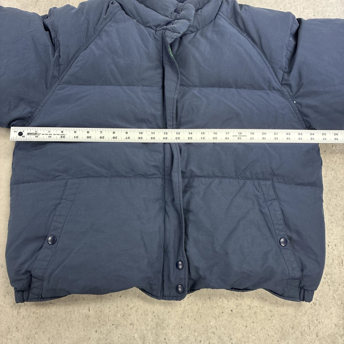 Vintage Eddie Bauer Puffer Bomber Jacket Size Large Reversible