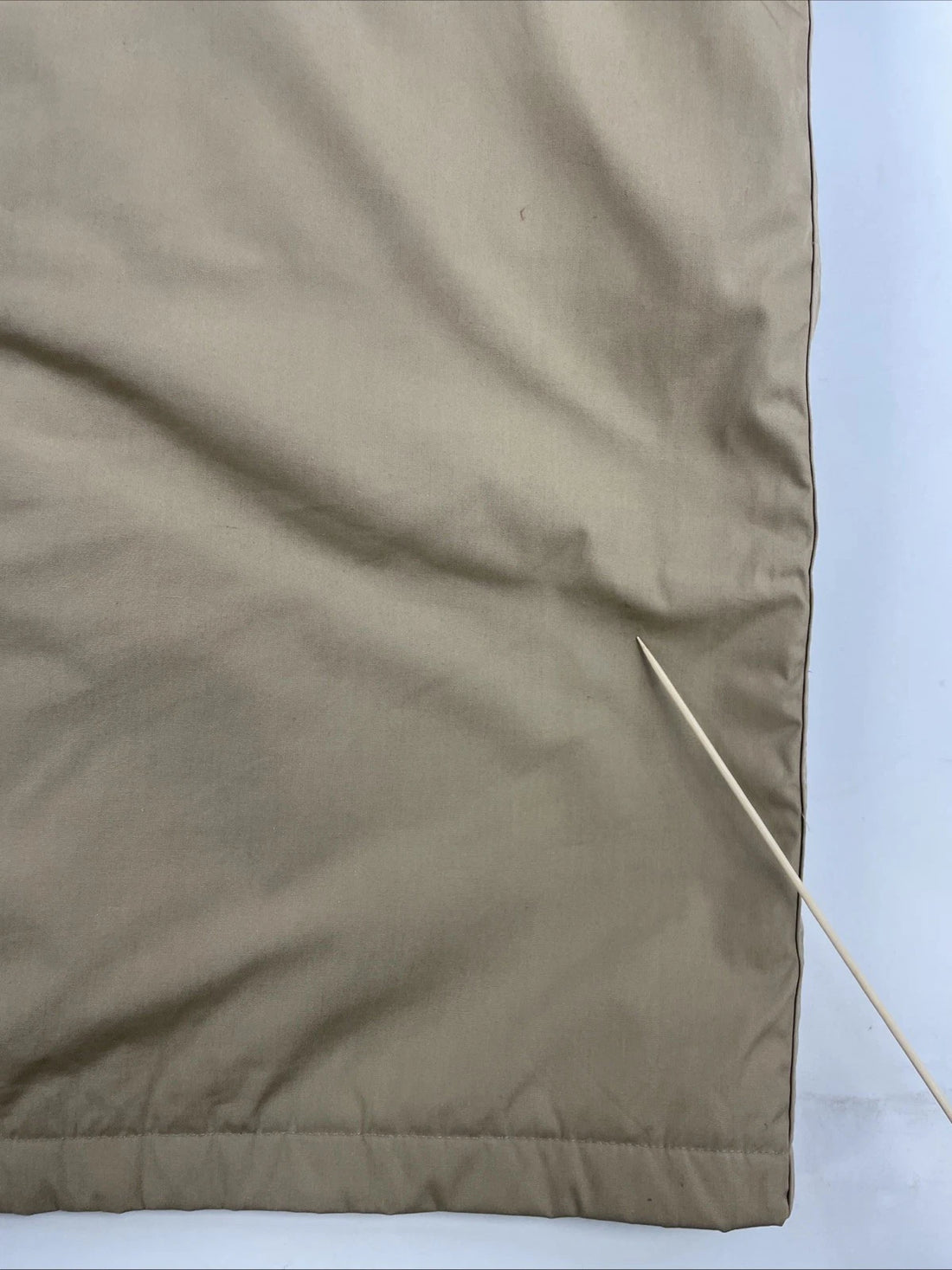 Vintage L.L. Bean Parka Jacket Size Large Beige Insulated