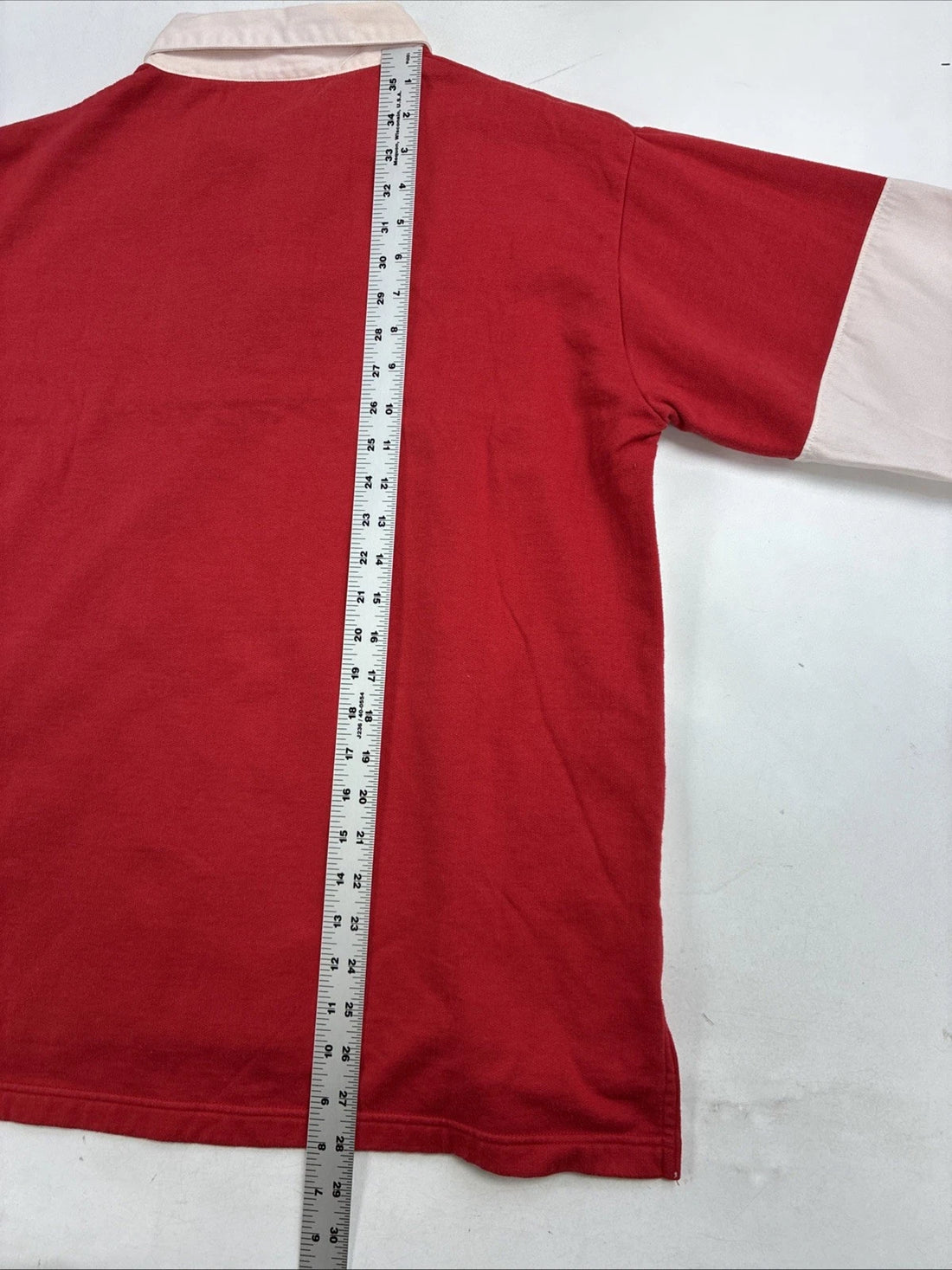 Vintage Ohio State Buckeyes Logo 7 Rugby Shirt Size Large NCAA